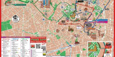 Mailand hop-on-hop-off-route anzeigen