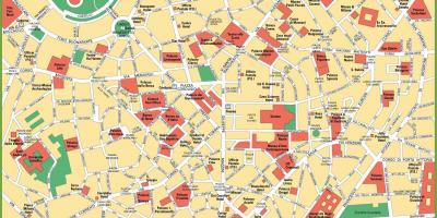 Mailand Stadtplan