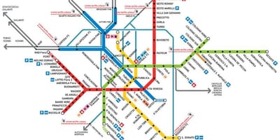 Milano-Bahn-Karte