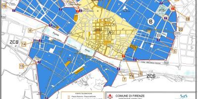 Karte von Mailand ztl-zone